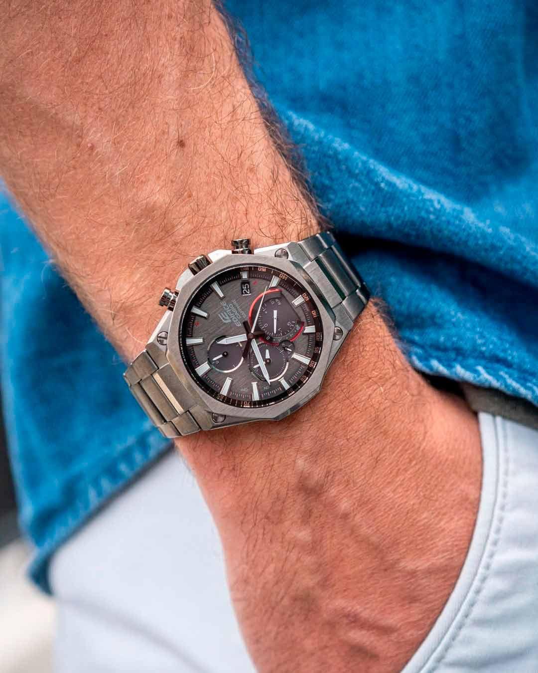 купить часы EQB-1100DC-1AER Super Slim 2020 Edifice |Casio