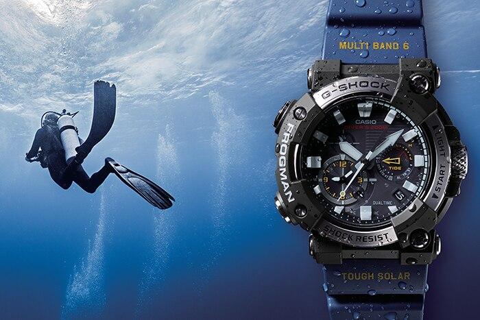 Купить Часы GWF-A1000-1A2DR Дайвинг Frog G-Shock |Casio