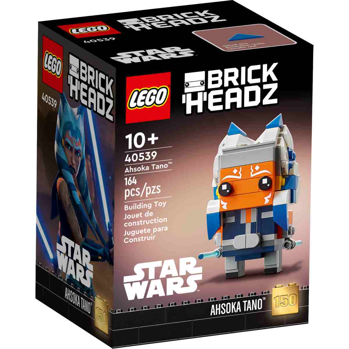 Купить Конструктор LEGO BrickHeadz 40539 | Star Wars Асока Тано