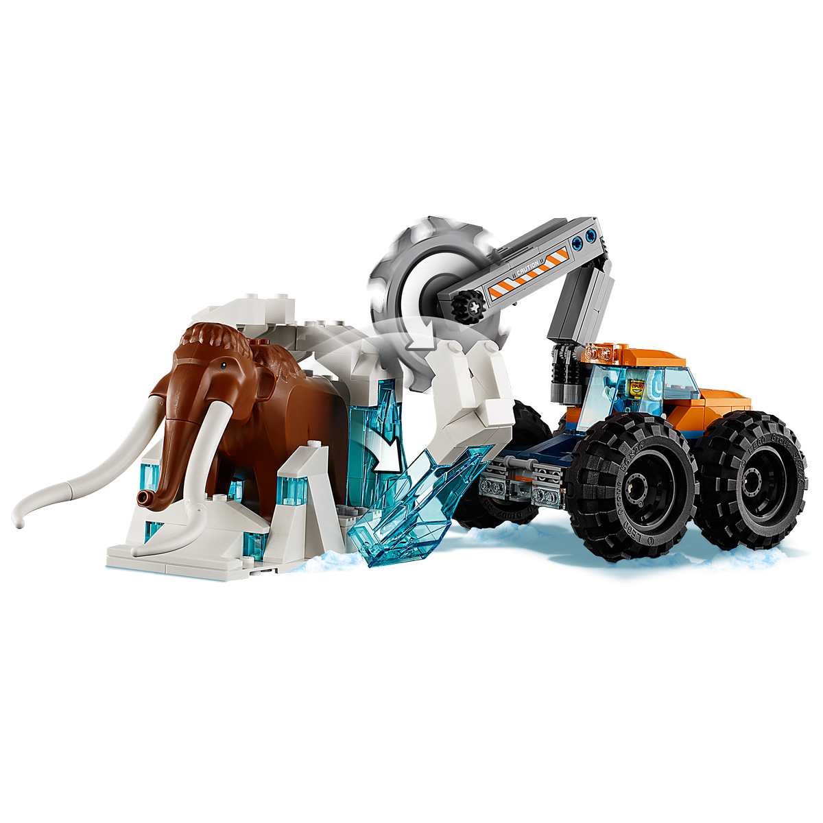 Купить Конструктор LEGO City 60195 Передвижная арктическая база