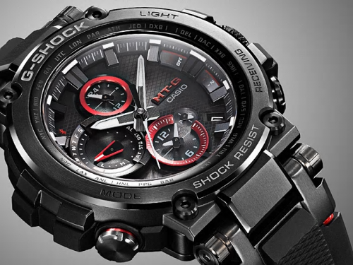 Технология Triple G Resist защищает часы CASIO G-SHOCK MTG-B1000B-1AER от ударов, вибрации и центробежной силы.